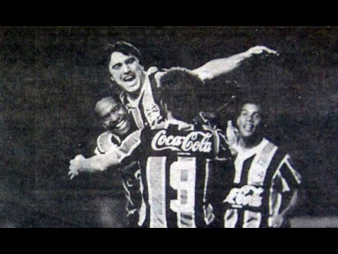 Grêmio 2 (4) x (1) 1 River Plate (ARG) - Oitavas de final Supercopa Libertadores 1989