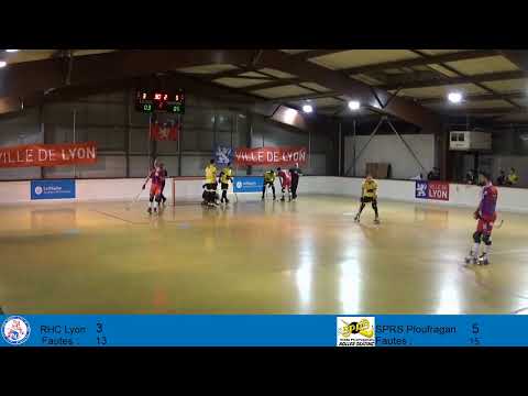 J13 N1 ELITE RINK HOCKEY 2019 2020 RHC LYON 2 - 5 SPRS PLOUFRAGAN