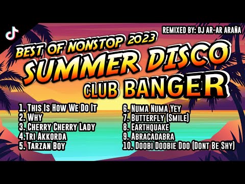 BEST OF 80'S 90'S SUMMER DISCO CLUB BANGER NONSTOP CLEAN MIX (DJ AR-AR ARAÑA REMIX) 2023