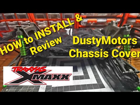 How to Install Dusty Motors Chassis Cover for Traxxas Xmaxx!