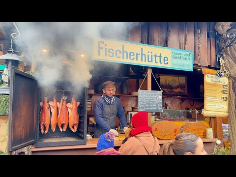 DELICIOUS Food at Dresden Medieval Christmas Market