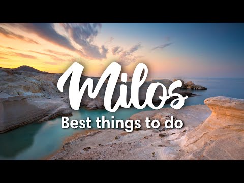 MILOS, GREECE | 10 BEST Things To Do In Beautiful Milos!