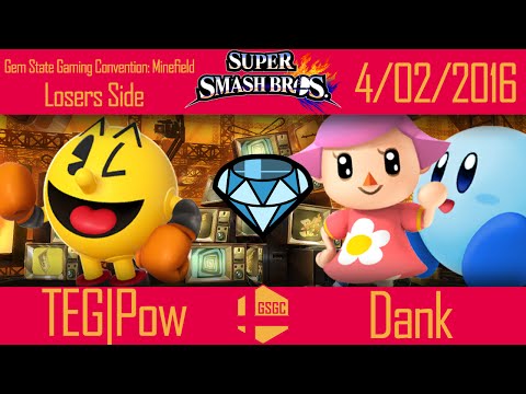 Minefield: TEG|Pow (Pac-Man) vs Dank (Murabiko, Kirby) Losers Side