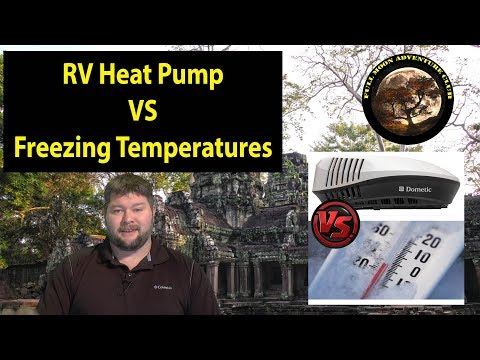 RV Heat Pump Cold Test. Dometic Blizzard NXT vs Snow