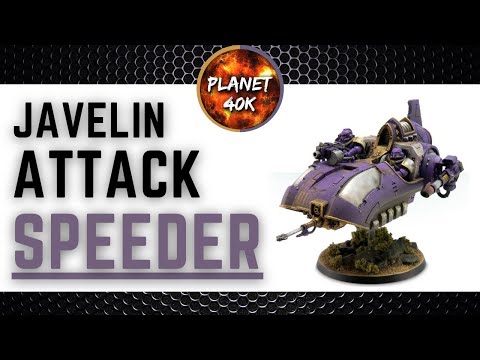 Javelin Attack Speeder - 9th Edition Review - Space Marine Tactics -  Warhammer 40k