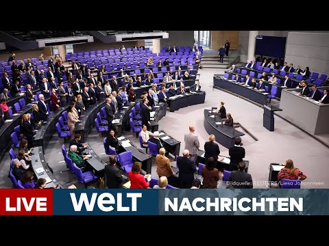 BUNDESTAG: Merz in Sorge ‒ Steht die Kanzlermehrheit bei Rente? Abstimmung zum Wehrdienst! | Live