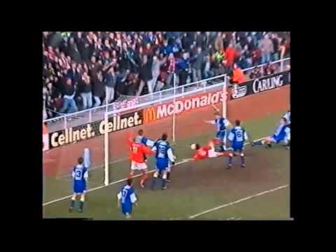 MIDDLESBROUGH 4-2 WEDNESDAY, LEAGUE, 18/1/1997