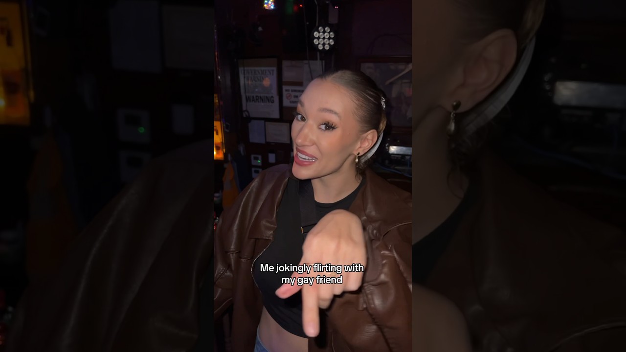 Me Jokingly Flirting With My Gay Friend #relatable #funny #friends #flirting