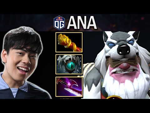 OG.ANA SMURF SNIPER WITH SILVEREDGE-MKB - DOTA 2 7.30 GAMEPLAY