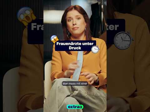 Video Thumbnail: Frauenärzte unter Druck #shorts #extra3