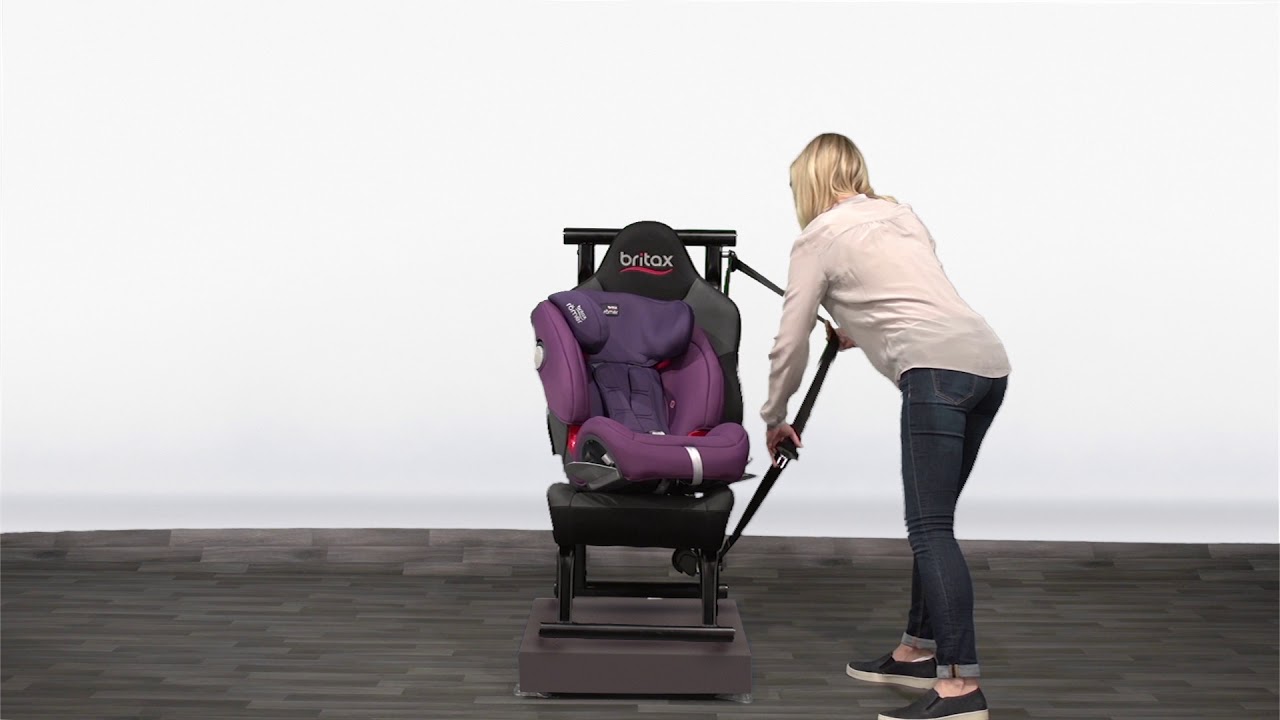 миниатюра 0 Видео о товаре Автокресло Britax Roemer Evolva 123 SL SICT (9-36 кг), Blue Marble Highline (Мраморный синий)
