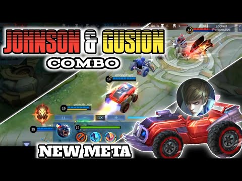 JOHNSON & GUSION THE INCREDIBLE COMBO | NEW META | BUILD | DRIVING GUIDE | ML | MLTIKTOK