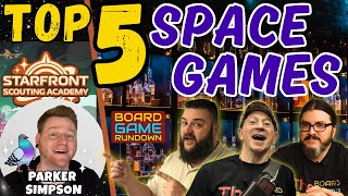 Top 5 Space Games With Parker Simpson | WHISKEY WEDNESDAY LIVE @ 8!