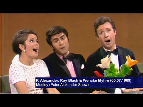 Peter Alexander, Roy Black und Wencke Myhre - Medley | Peter Alexander Show 05.07.1969