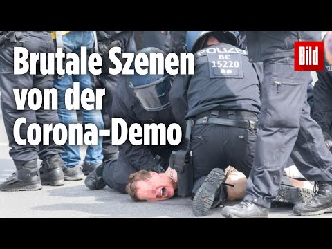 Corona-Demo in Berlin: Wegen diesem Video ermittelt jetzt die Polizei