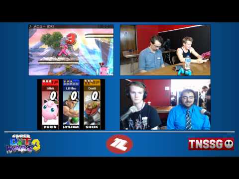Super Bit Wars 3 Smash 3DS - Justus (Little Mac) vs Luck (Sheik) - Winners Bracket