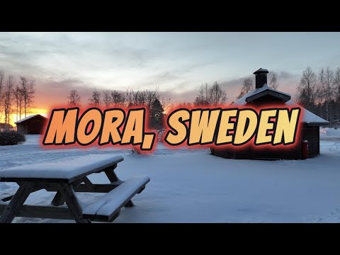 Sunrise in Mora, Sweden
