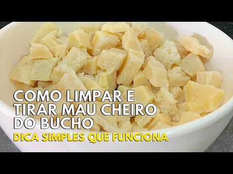 COMO LIMPAR E TIRAR MAU CHEIRO DO BUCHO | DICA SIMPLES E EFICIENTE #horadogrude