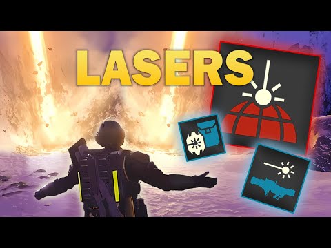 Full LASERS Build  HELLDIVERS 2
