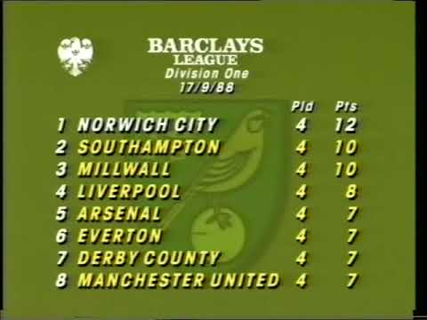 Newcastle Utd v Norwich City 17-09-1988
