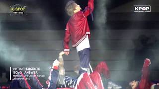 LUCENTE (루첸트) - Answer @ 모모랜드 LIVE IN DUBAI Concert 2019