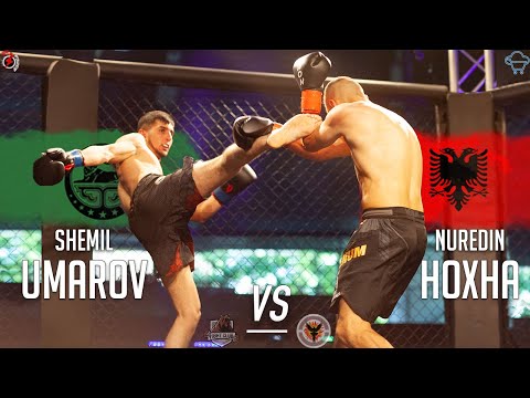 Chechen Machine Gunner vs. Albanian K1 Master | K1-Cagefight | FCL
