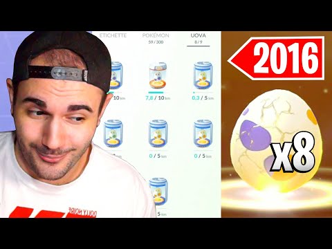 Apro delle UOVA DEL 2016 + SCAMBIO FORTUNATO [POKEMON GO ITA]