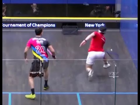 Squash - improving your use of height.