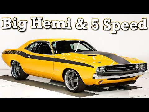 688hp 528 HEMI-Powered 1971 Dodge Challenger