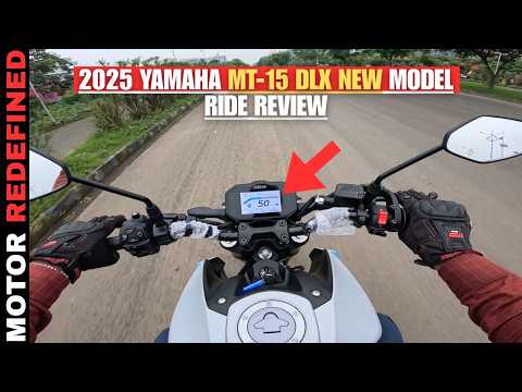 2025 Yamaha MT-15 DLX Updated Model Ride Review | Better than 160-200CC Bikes??