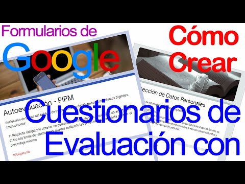 Cómo crear Cuestionarios con Google Forms