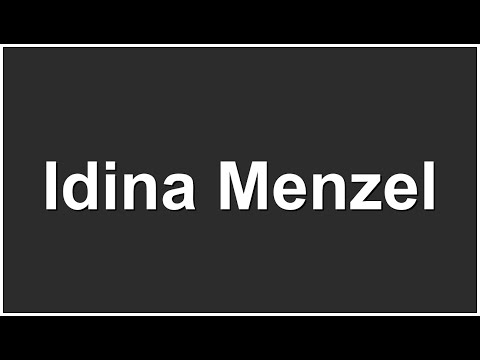 How to Pronounce Idina Menzel | Frozen Star Name Guide | Master Idina Menzel Pronunciation