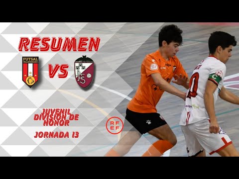 Resumen Futsal Villarrobledo - Albacete FS  (3-2). JUVENIL DIVISIÓN DE HONOR/ Jornada 13