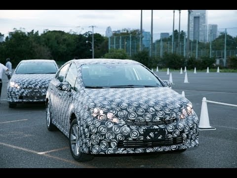 Thumbnail for 2015 Toyota Hydrogen Sedan Prototype First Drive by Toyota, SEAT, Car, Toyota EV Prototype