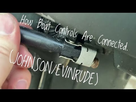 How Boat Controls Are Connected To An Outboard.