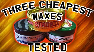 Three Cheapest Waxes on Amazon Tested