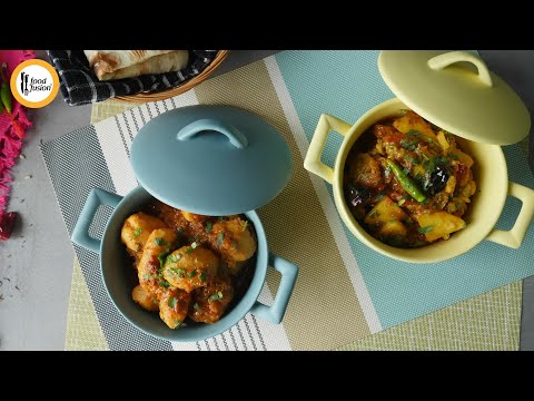 Aloo Turai Bhujia and Arvi Bhujia Recipe By Food Fusion