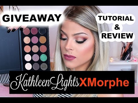 KathleenLightsxMorphe Makeup Tutorial & GIVEAWAY! CLOSED