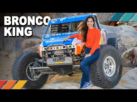 BRONCO KING: Piloting Jason Scherer's O.G. 830 HP Ford King of the Hammers Bronco | EP11