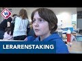 Ouders geven les in plaats van stakende leraren: 'Leuk als ze het elke week doen' - OMROEP WEST