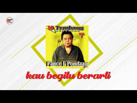 Pance F Pondaag - Kau Begitu Berarti (Official Audio)