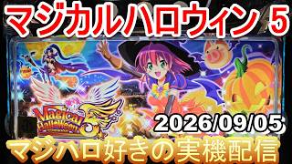 【マジハロ 5】家スロ配信 　設定5☆彡【マジカルハロウィン】2026/09/05