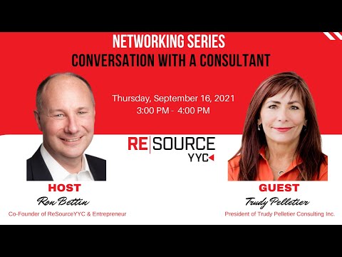 Conversation with a Management Consultant - Episode 1 Interview with Special Guest Trudy Pelletier