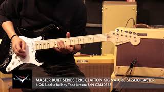Video thumbnail for Fender Custom Shop / MBS Eric Clapton Stratocaster NOS Blackie built by Todd Krause 【御茶ノ水本店】 by 1484tv イシバシ楽器公式