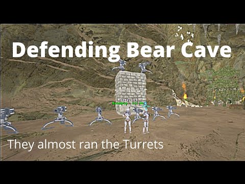 Defending Bear Cave Duo! Lego my Stego ep4 Ark pvp