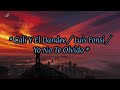 Cali Y El Dandee - Luis Fonsi - Yo No Te Olvido - (Letra)