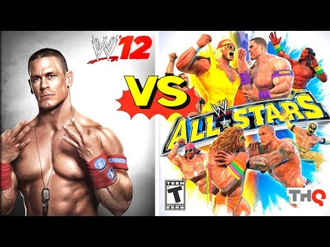 WWE 12 Finishers VS WWE ALL STARS Finishers Comparison👏👏WHO IS THE BEST👏👏