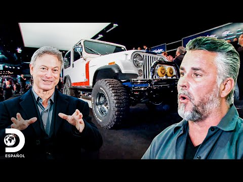 Sorprenden a Gary Sinise con personalización de dos Jeep | El Dúo mecánico | Discovery En Español