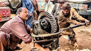 Pakistani Mechanic Fix Restoration Differential Gear Secrets as an Apprentice