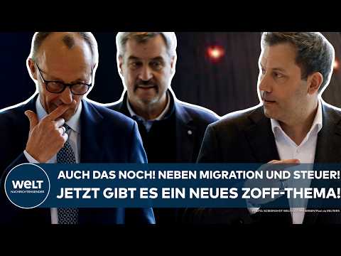DEUTSCHLAND: Auch das noch! Neben Migration und Steuer! Jetzt wird über ein neues Thema gestritten!